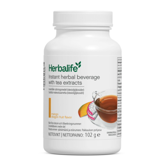 Instant Herbal Beverage with tea extracts Mango Dragonfruit flavor 102 g